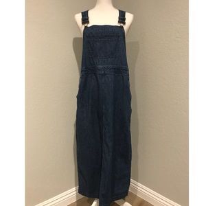 Liz Claiborne overall jean skirt